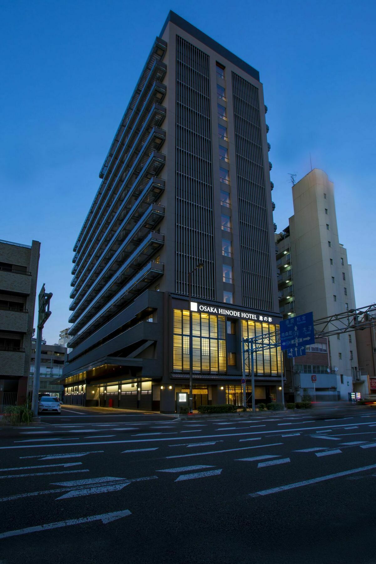 Hot Spring Osaka Hinode Hotel Nipponbashi Exterior foto